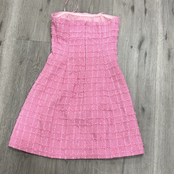 Amanda Uprichard Kelsey Dress in Pink - Picture 5 of 7